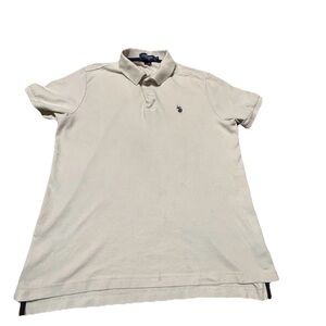 U.S. Polo Assn. Men's Beige Polo Shirt
